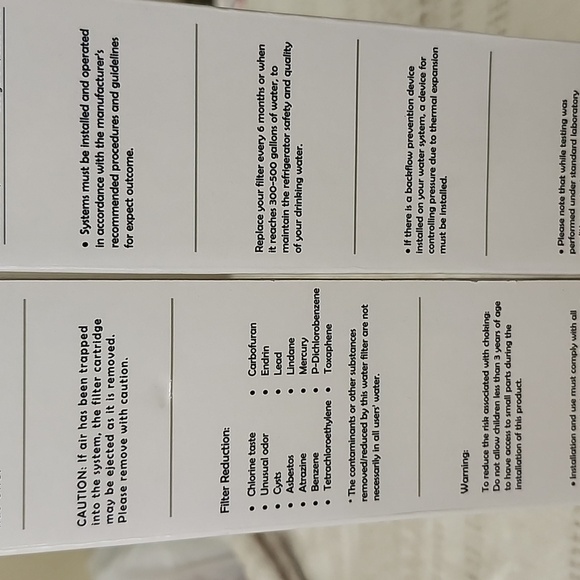 2 Pack Bristi Refrigerator Water Filter LP-1000P - Picture 6 of 8